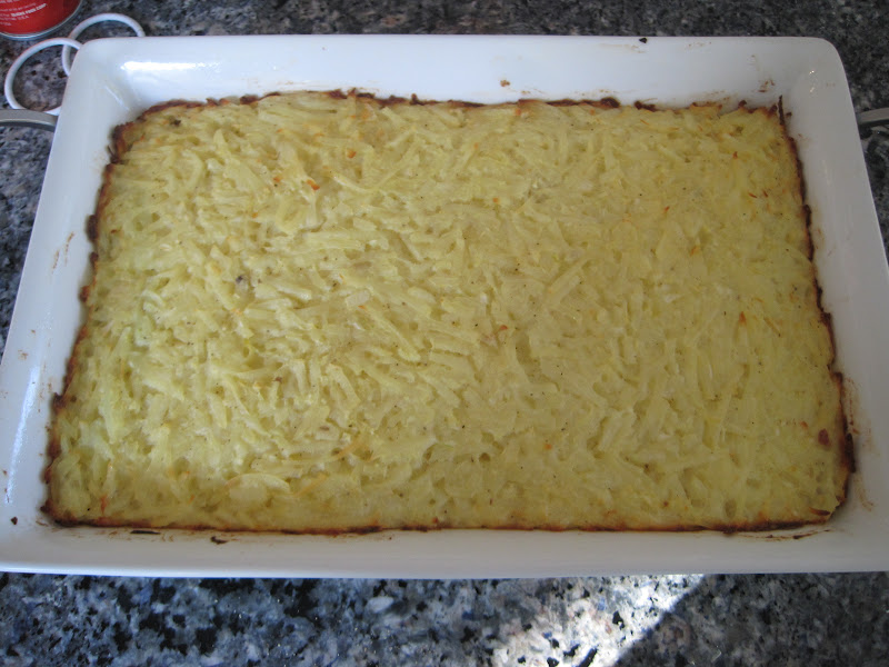 Kosher Everyday by Sharon Matten Hash Brown Potato Kugel