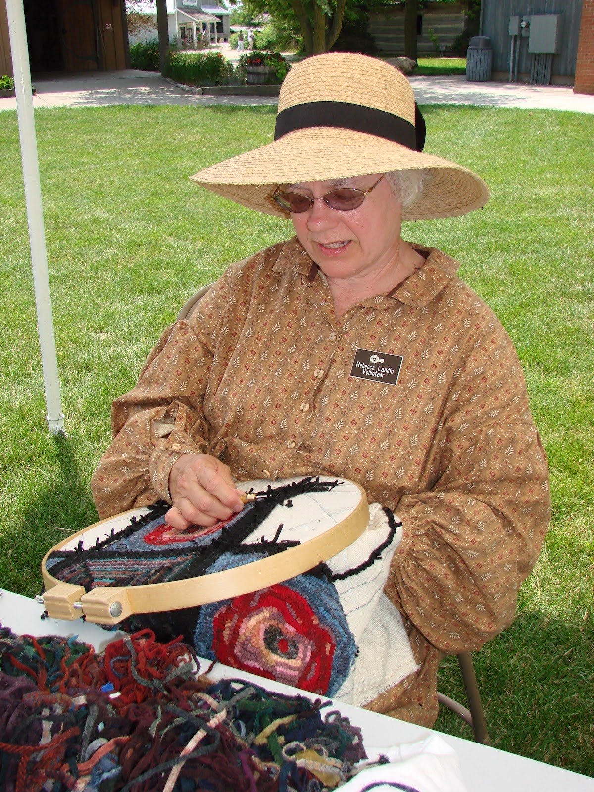 Sauder Village Rug Hooking History
