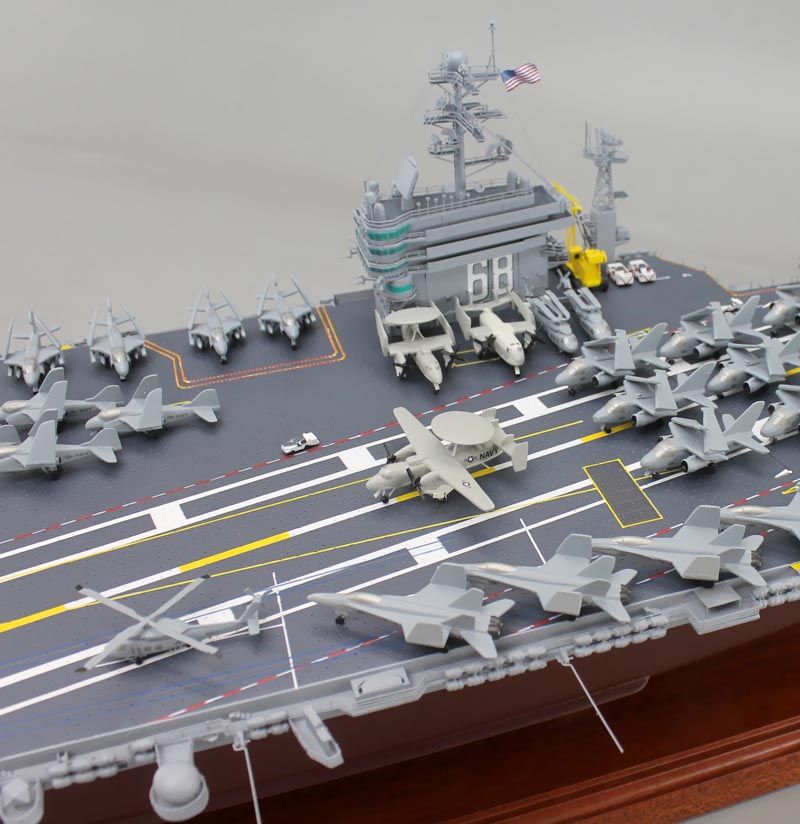 Just off the workbench 45" USS Nimitz (CVN68) Model