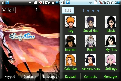 CORBY 2 THEMES: Bleach Theme by Anonymous