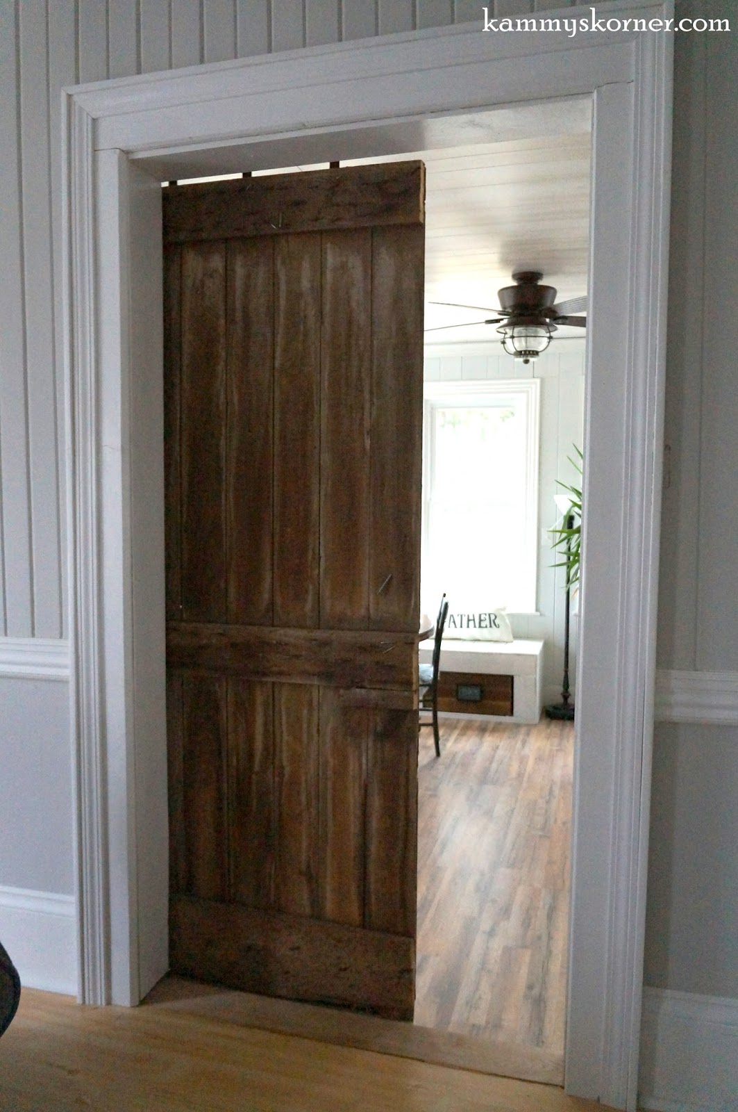 barn door farm doors sliding forsaken side does backside rescued iowa don installing heating electric floor feathered nest friday shut