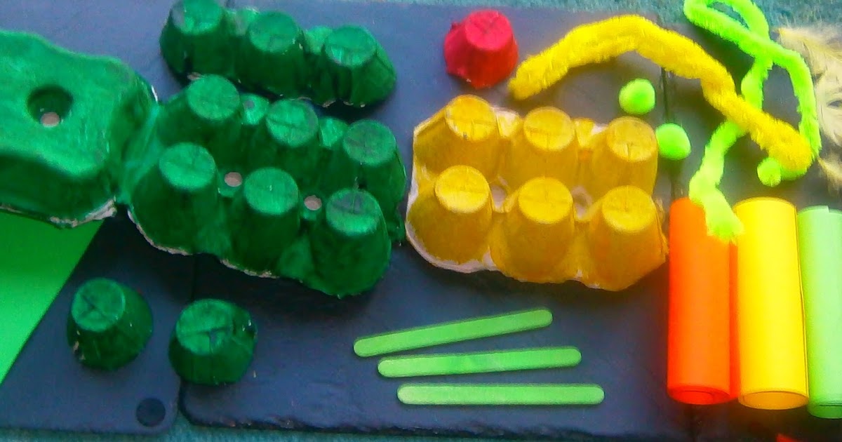 You, Me & The Mindee's Egg box craft