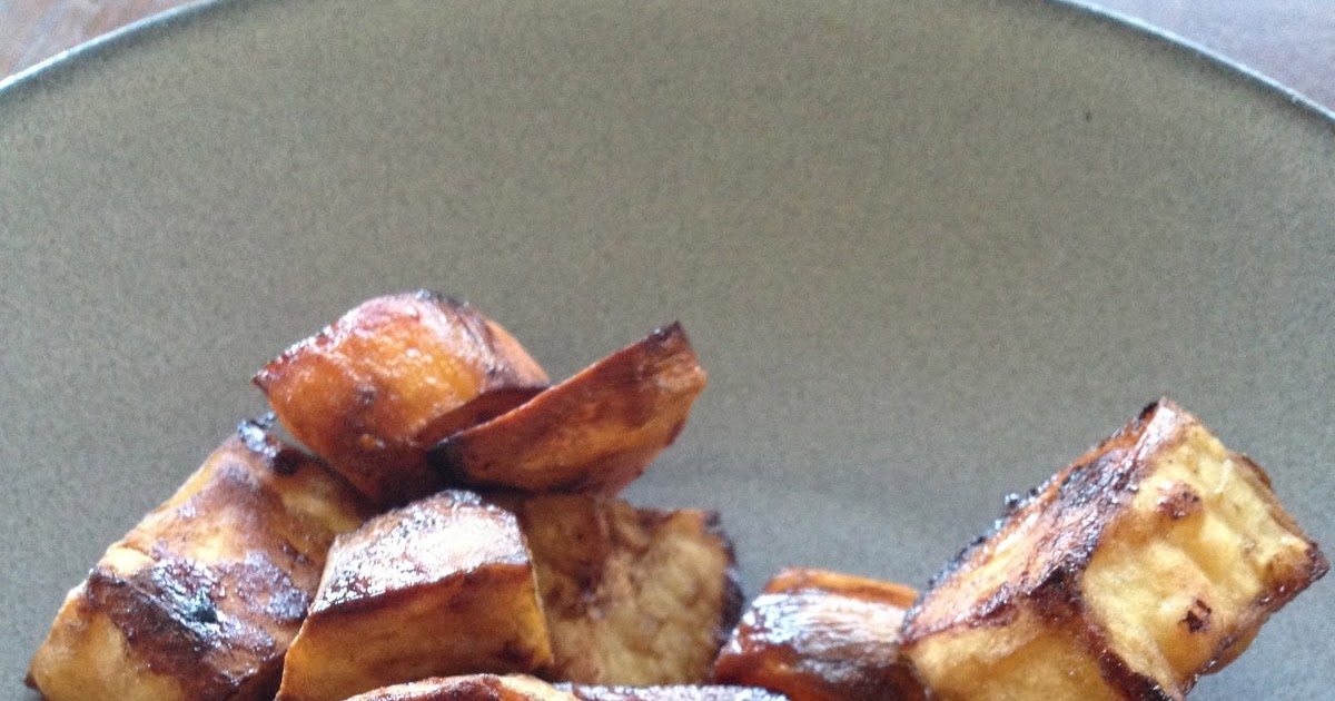 Salted Spoon Balsamic Glazed Sweet Potatoes