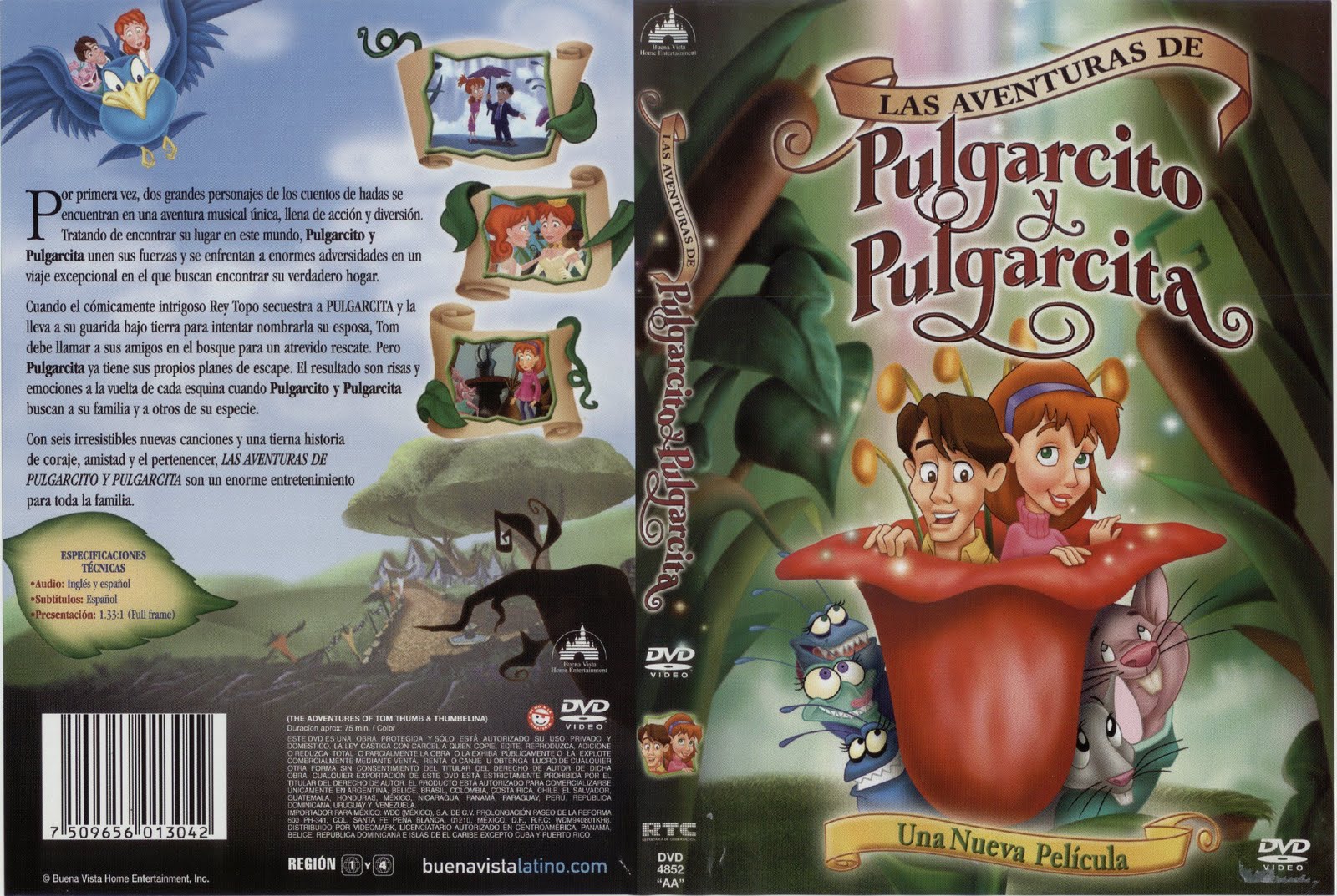 pulgarcita pelicula completa en español latino