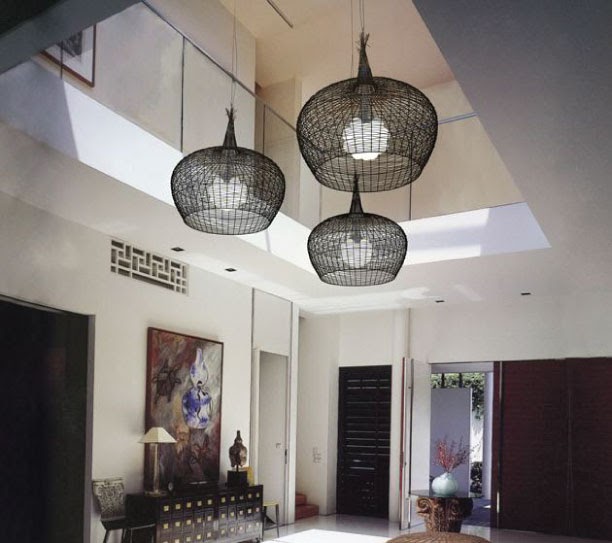 Design Plus You Woven Pendant Lights