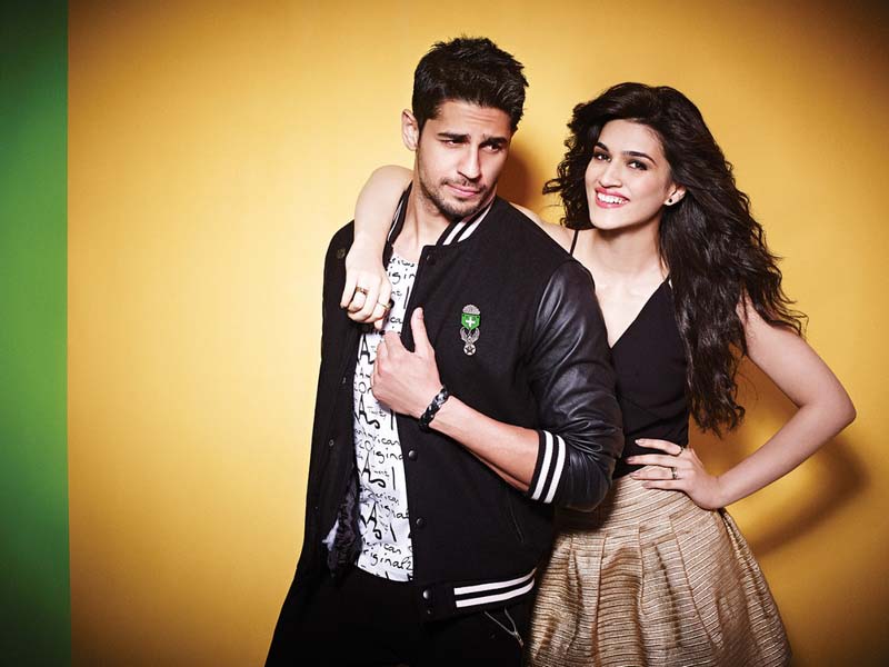 kriti sanon with siddhart malhotra photoshoot