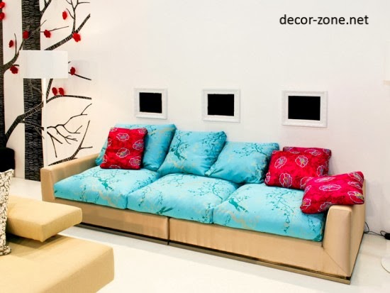 turquoise living room interior design ideas