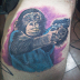 Funny Shooter Monkey Tattoo