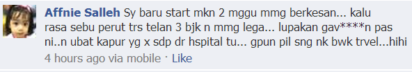 TESTIMONI PEPPERMINT GINGER PLUS SHAKLEE MUNTAH LOYA BERSALIN