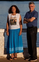 Antonia Melo & Erwin Kräutler. Antonia Melo & Erwin Kräutler.