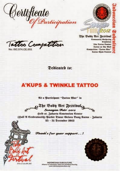 INDONESIAN SUBCULTURE Tattoo War Festival 2012