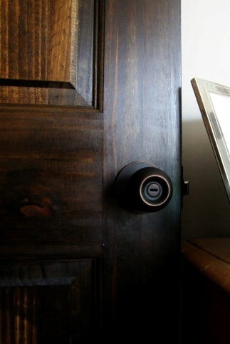 Diy stained doors