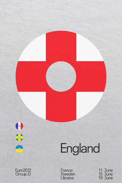 Posters Euro 2012 Inglaterra