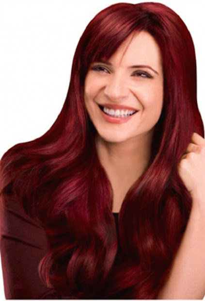auburn hair color - top haircut