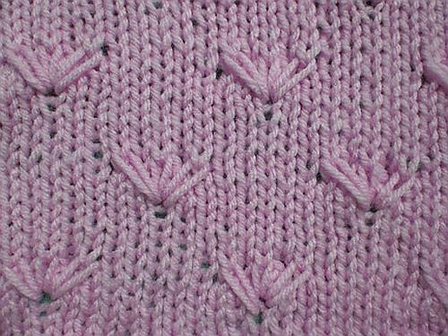Knitting Galore: Saturday Stitch: Daisy Stitch