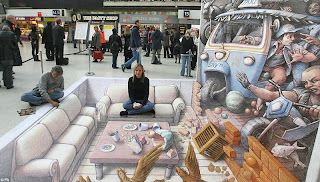 Gambar-Gambar Keren 3D Street Painting Gambar-Gambar Keren