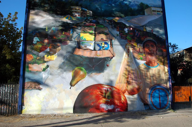 street art santiago de chile san miguel museo abierto arte callejero