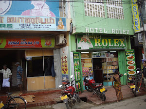"Rolex Hotel", a  non-veg gourmets landmark in Jaffna city.