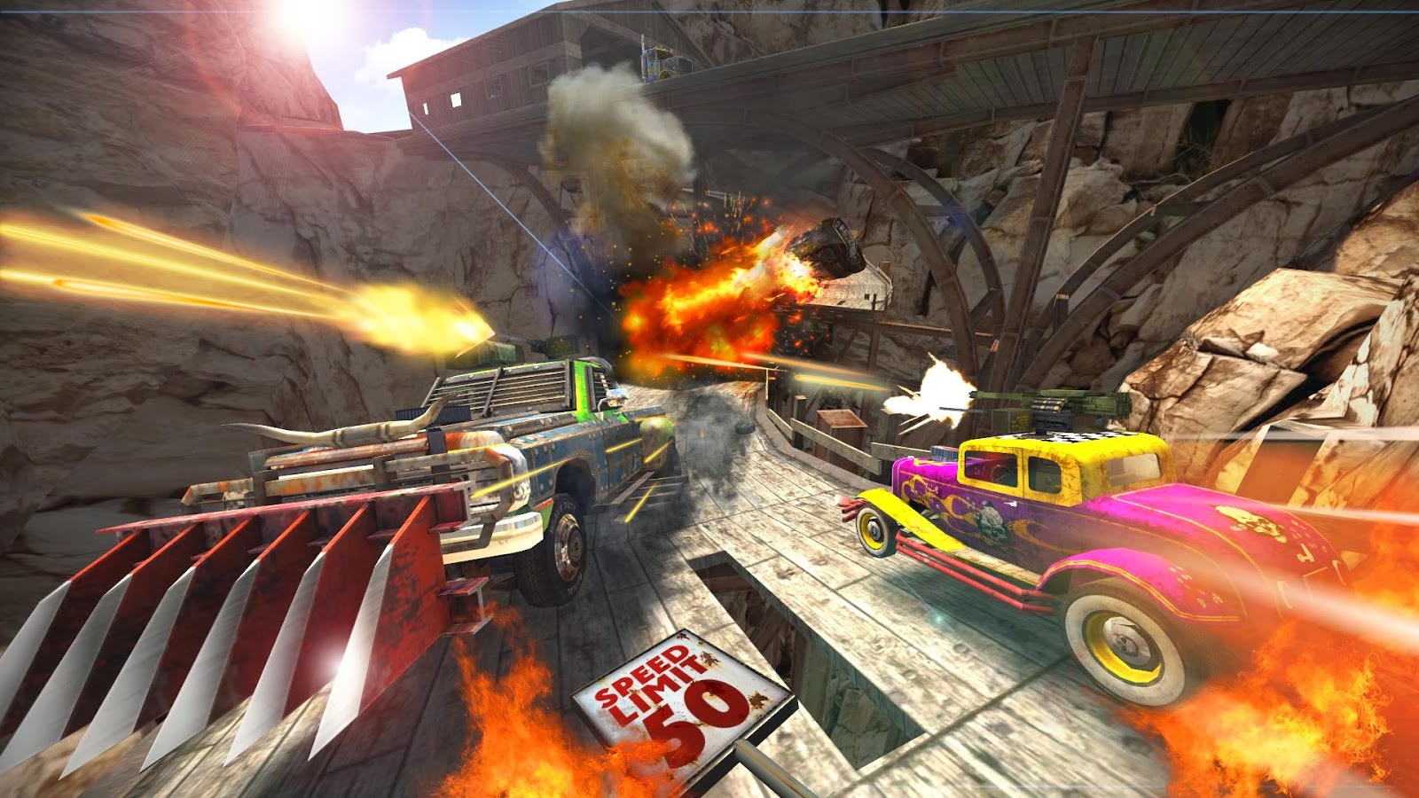 ACTION HERO Death Tour- Racing Action Game