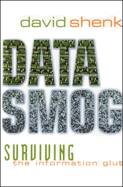 Data Smog, portad del libro de David Schenk