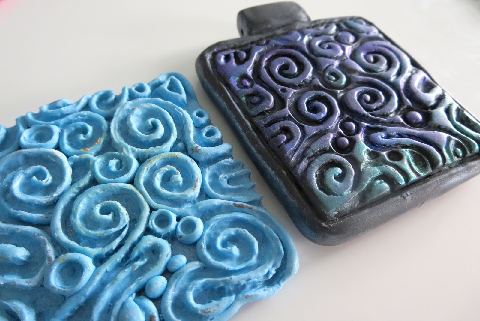 HeArtfully Creating Polymer Clay Journey Making your own Texture