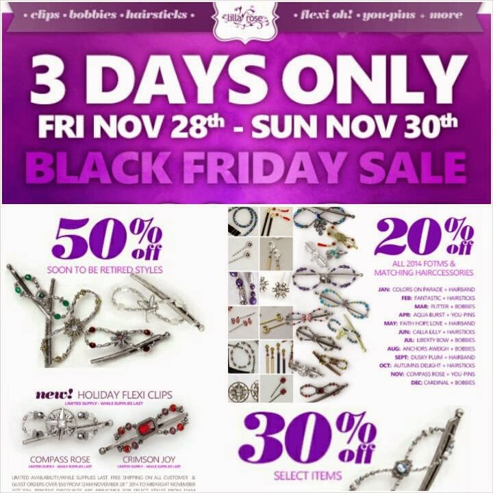 Mrs. Robinson Writes Lilla Rose Black Friday Sale!