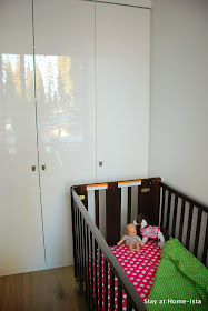 Making a nursery out of a closet