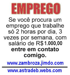 Procura emprego? Trabalho?