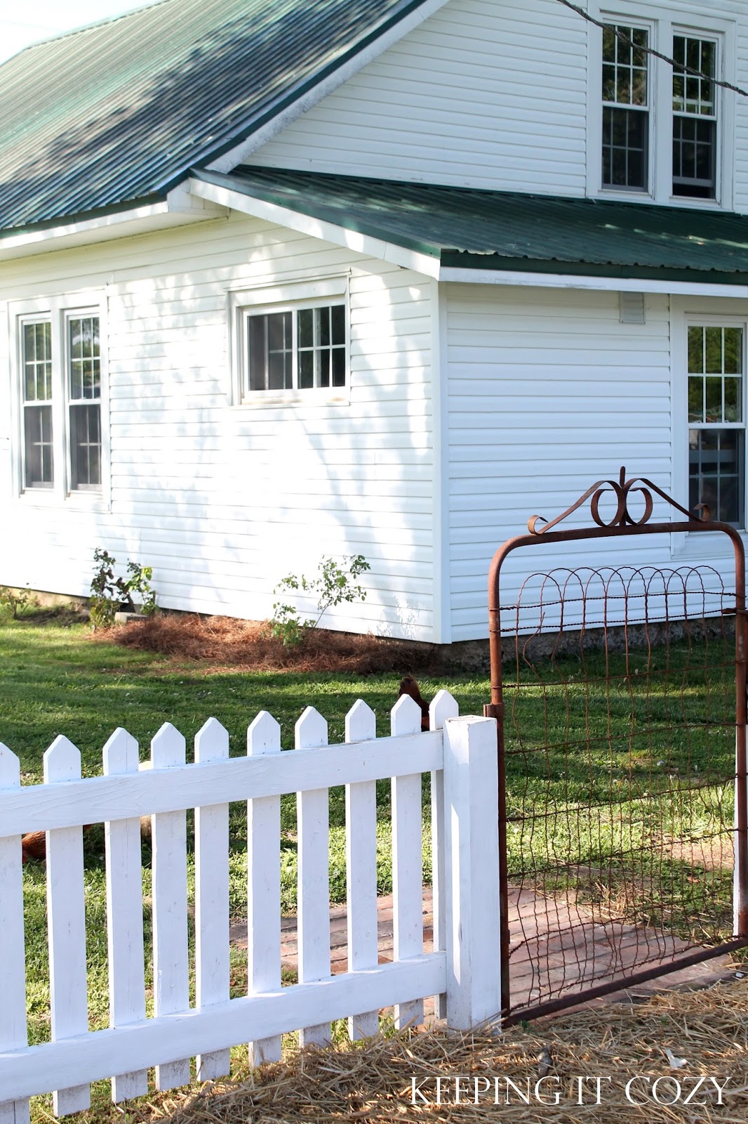 Keeping It Cozy: The Garden Fence