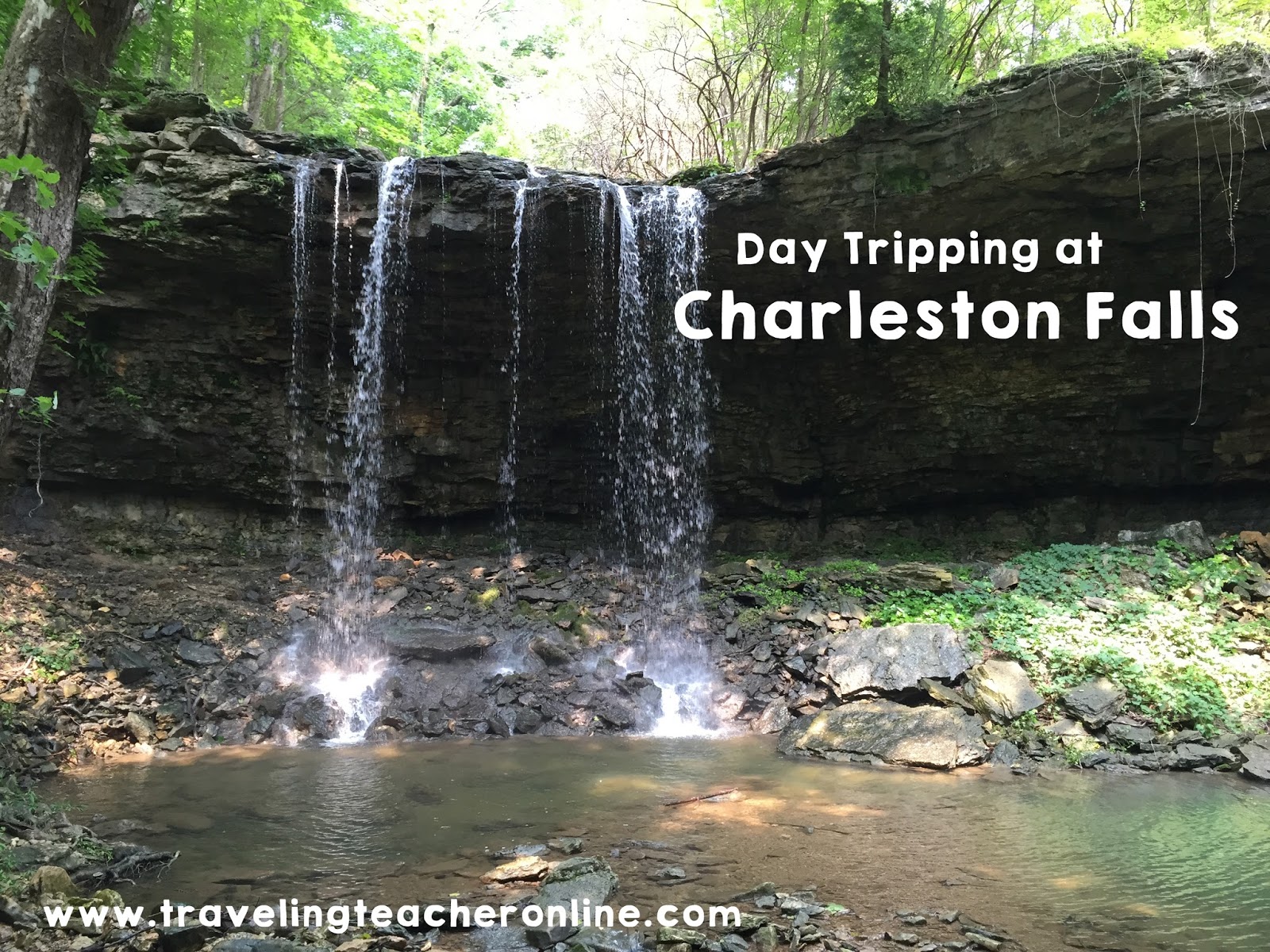 Charleston Falls Trail Map Traveling Teacher Online!: Day Tripping At Charleston Falls