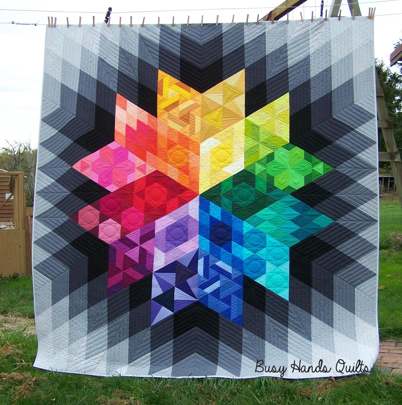 Busy Hands Quilts GRAVITY Quilt Along {Finished Quilts!}