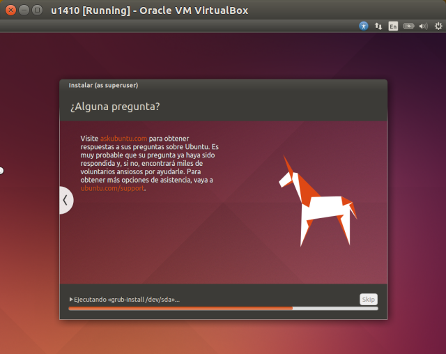 DriveMeca instalando Linux Ubuntu 14.10 Utopic Unicorn paso a paso