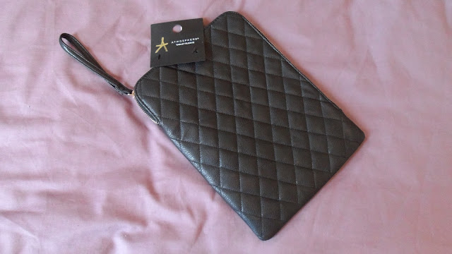Primark black quilted tablet cover Primark black quilted tablet cover