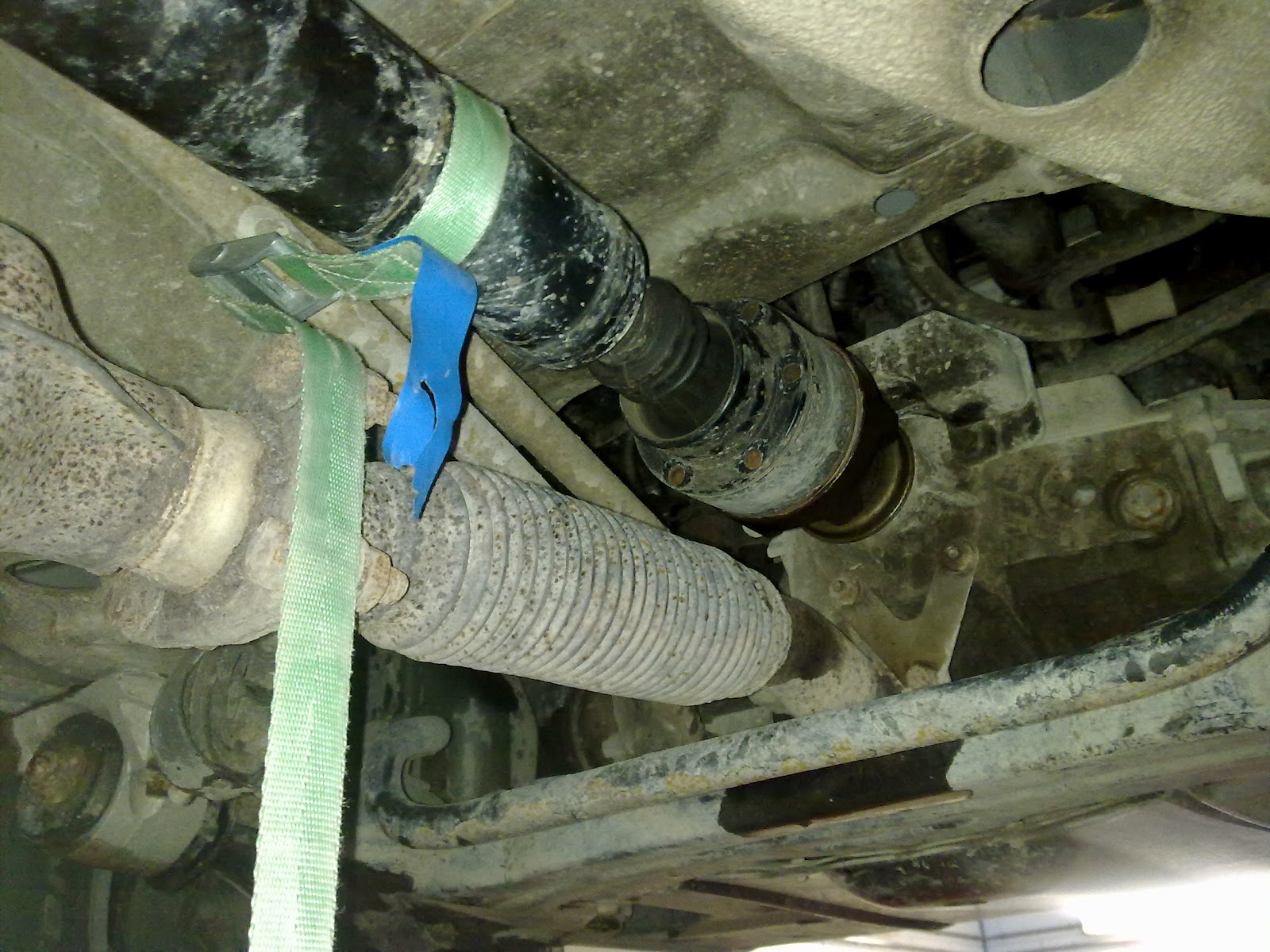Freelander Removal Of Viscous Coupling Unit Vcu And Prop Shaft