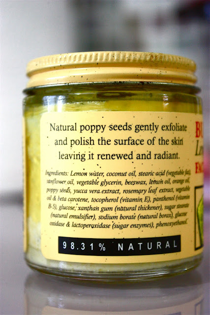 Burt's Bees Lemon Poppy Seed Cleanser