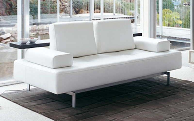 Modern Contemporary White Sofas