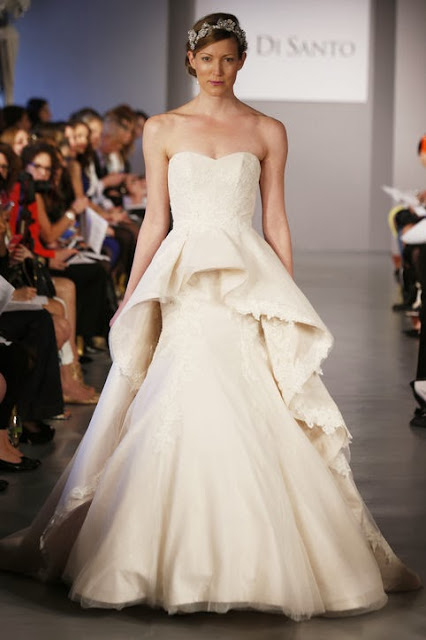 designer wedding dress fashion show 2014