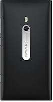 Nokia Lumia 800 rear view Nokia Lumia 800 rear view