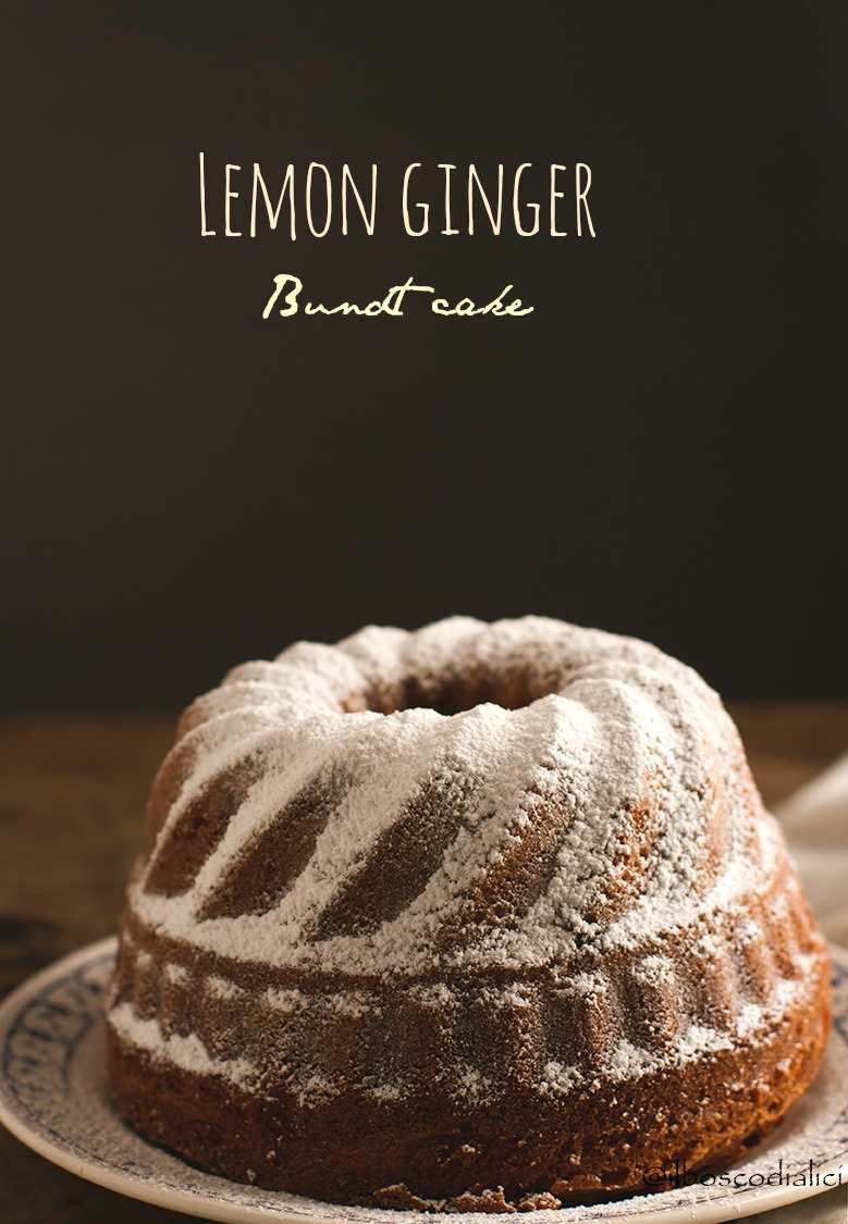 Lemon ginger bundt cake