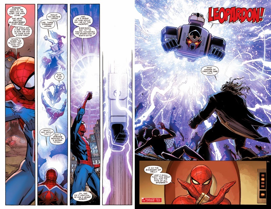 Orends: Range: Japanese Spiderman Makes His Official Marvel Comics ...