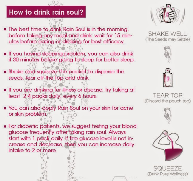 How to drink Rain Soul