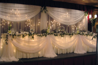 Wedding Head Table Decoration Ideas