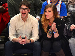 Darren Criss With His Beautiful Girlfriend In These New Images Gallery In 2013.
