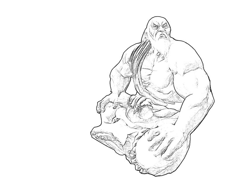 Printable Gouken Sitdown Coloring Pages printable-gouken-sitdown-coloring-pages