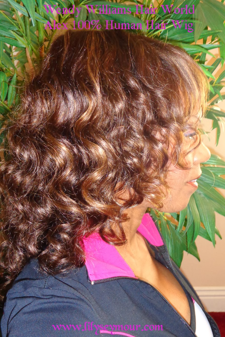 Wendy Williams™ Hair World™ "Alex 100% Human Hair Wig"