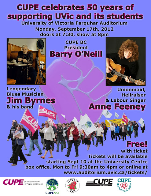 UVIC 17 Sept 2012 CUPE SHOW
