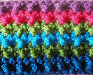 knot stitch. alternated knot stitch