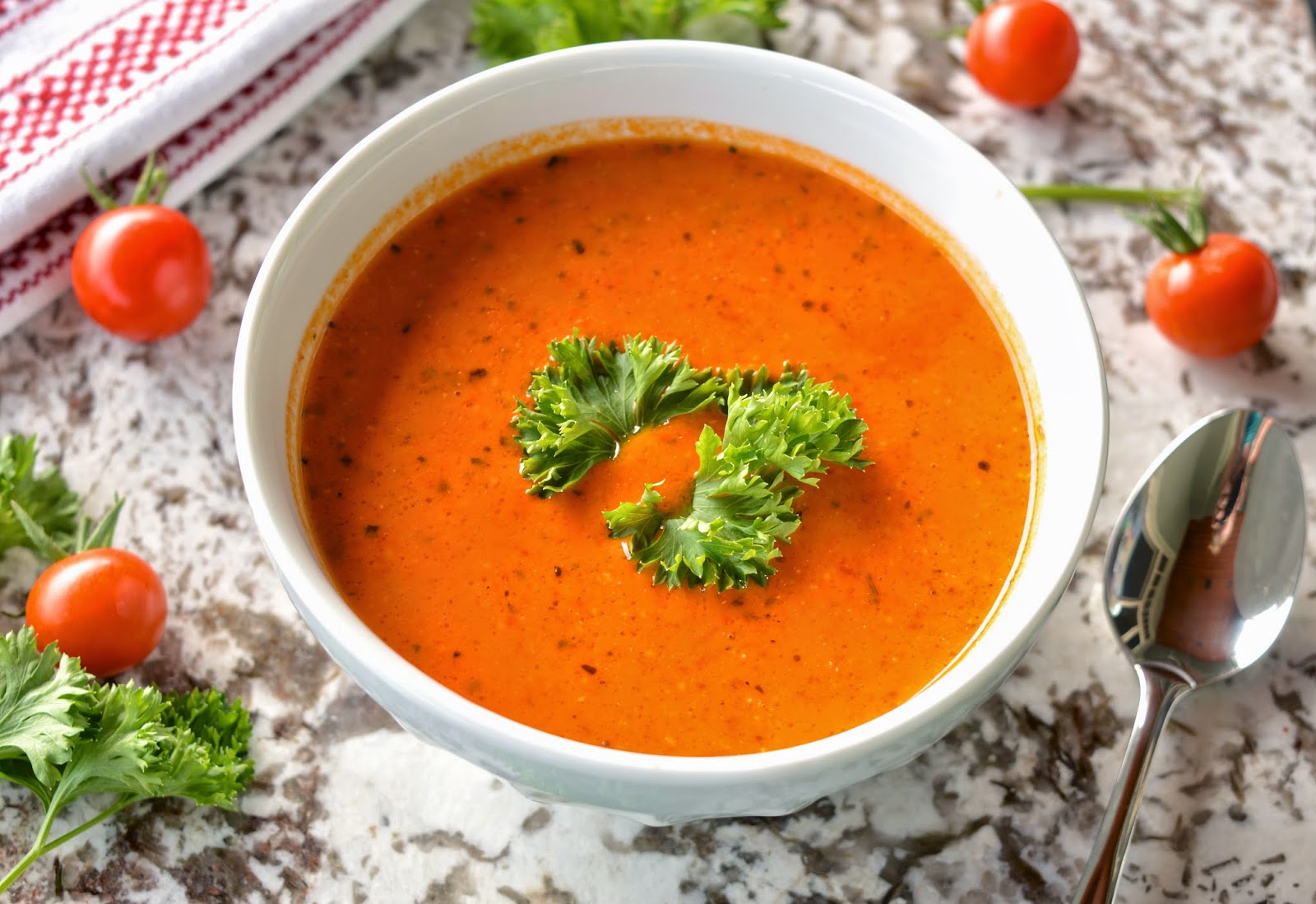 Sweet Tomato Soup by Pure and Simple Nourishment