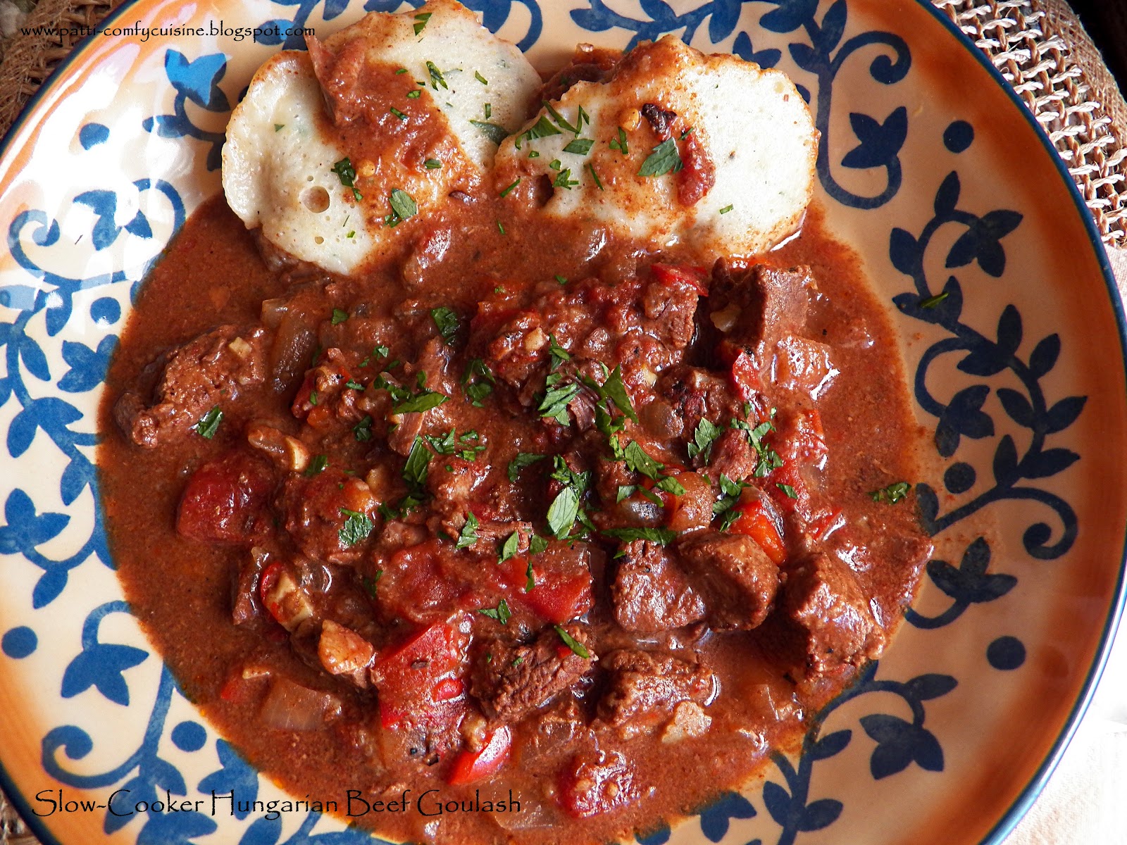 Comfy Cuisine SlowCooker Hungarian Beef Goulash