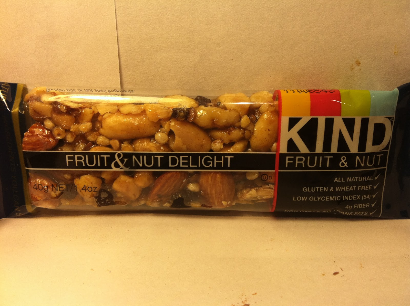 Crazy Food Dude Review KIND Fruit & Nut Delight Fruit & Nut Bar